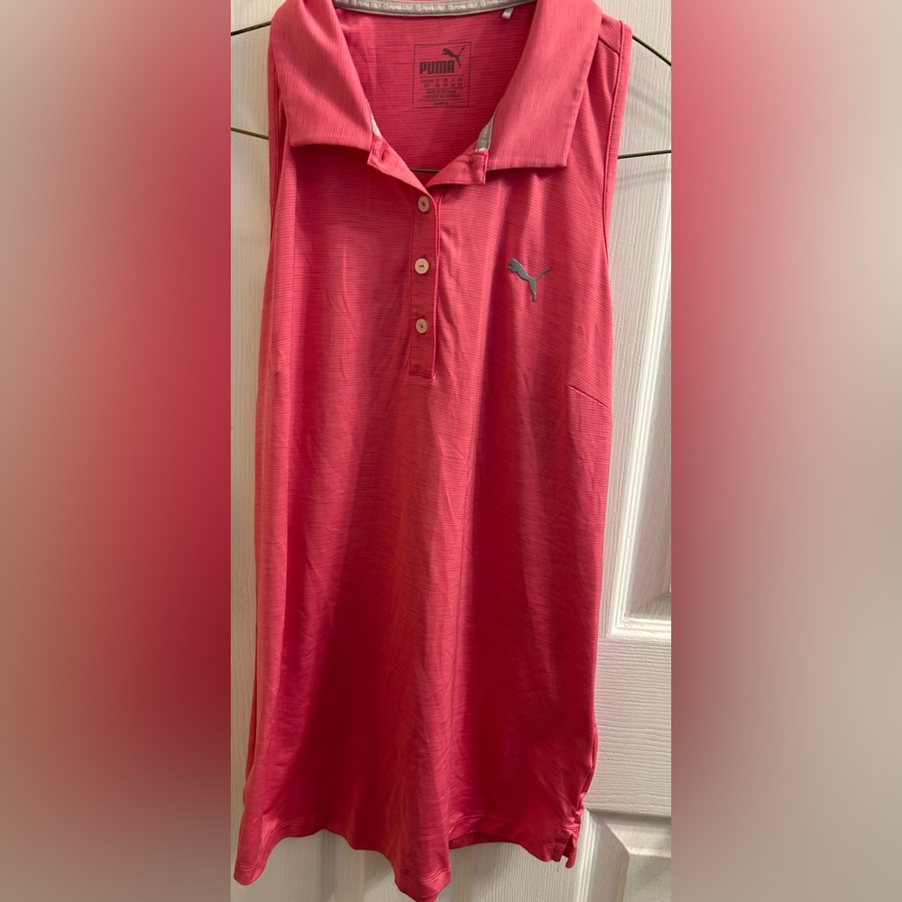 Puma Women's Sleeveless Golf Polo